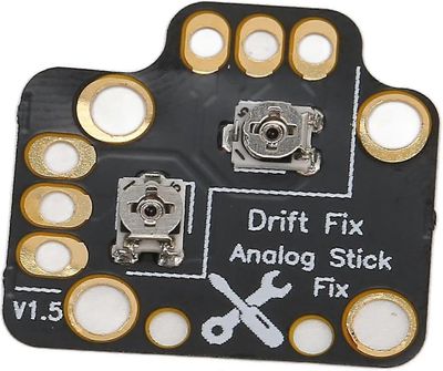 2kpl peliohjain joystick drift korjauskortti universaali 3d analoginen tikku drift fix mod peliohjaimille Xbox One Xbox Series S Xbox Series X musta