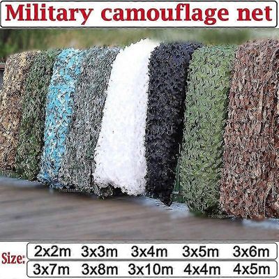 3x5m 3x8m 3x10m 4x5m vahvistettu naamiointiverkko uima-allas ranta huvimaja puutarha aurinkosuoja camo-kangasverkko valkoinen 3x4m