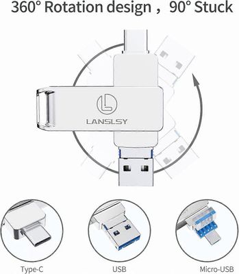 2025 Uusin malli USB C -muistitikku 128 Gt muistitikku USB 3.0 Type C -salama
