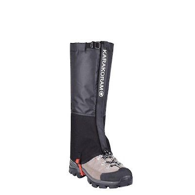 Gaiters Tursko Legging Sko Camping Fotturer Ski Jakt Slange SkoDeksel BenBeskyttelse Svart L(38-40)