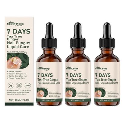 7 päivää teepuu inkivääri kynsisienihoidot ravitseva vahvistava kynsineste terveempään kasvuun hyvä