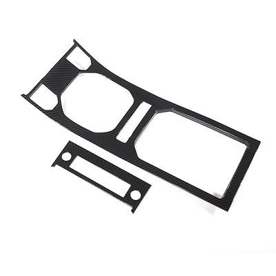 bil karbonfiber senter konsollen gear panel trim for Range Rover Evoque 12-17 tilbehør Karbonfiber mønster