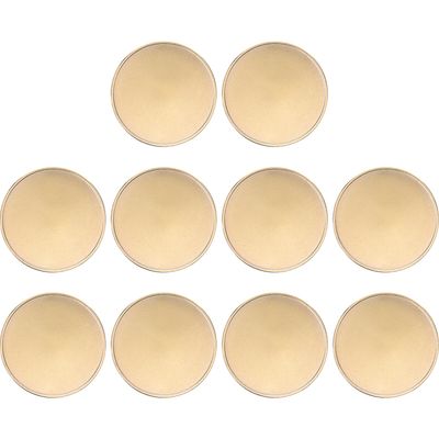 10kpl Blank Challenge -kolikoita Kaiverrus aihioita Kolikot DIY Käsityöt Kaiverrus Juhlarahat Golden 4X4CM