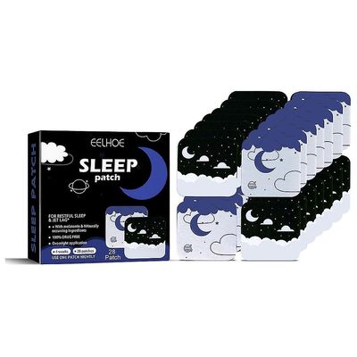 28pcs Sleep Patches for kvinner menn fremmer hvile, søvn og eiminates jetlag