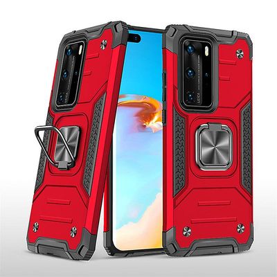 Shockproof rustning sag for ære 10 lite med støttefod all inclusive dække rød rpc1036