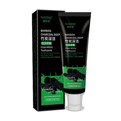 100g bambuhiilihammastahnaa syväpuhdistus savukkeiden tahrojen korjaus kirkas Bamboo charcoal