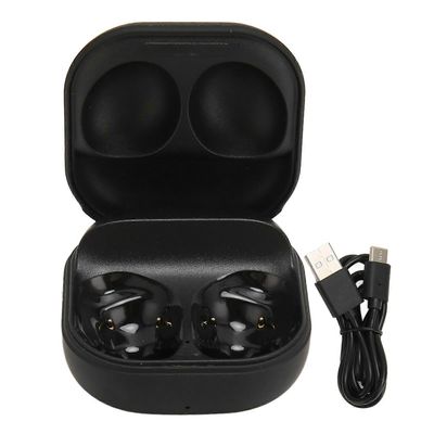 Bluetooth-nappikuulokkeiden latauskotelo 450mAh, langaton latauskotelo Galaxy Buds Pro SM R190 -kuulokkeille, musta