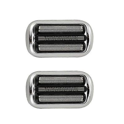 2PCS 73S korvaava parranajokoneen pää Braun-sarjan 7 sähkökäyttöisille parranajokonemalleille 7020S, 7025S, 7085Cc, 707 Hopea
