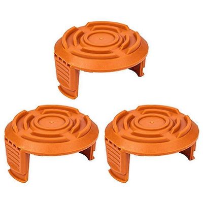 3 kpl yhteensopiva Worx WG150 / WG151 / WG163 / G165 ruohonleikkurin kelan korkin varaosan kanssa, WA6531 Kuten