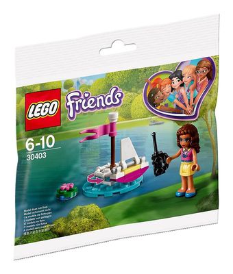 LEGO Friends Olivias fjernbetjeningsbåd 30403 Polybagsæt