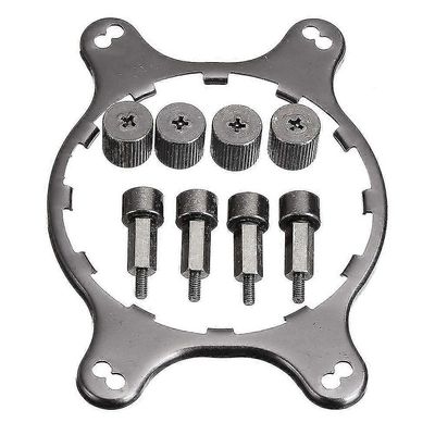 CPU-jäähdyttimen tuulettimen kiinnike jäähdytyselementin pidike AM4-asennuskiinnikesarja Cor Sair Hydro -sarjalle H45 H55 H60 H75 H80I V2 H100I Musta