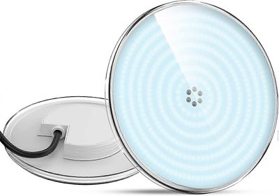 Hartsitäytteinen LED-allasvalokeila, 35W PAR56-allasvalo (300W halogeenilampun ekvivalentti), LED-allasvalokeila, 3500lm, 140 valokeilakulma, IP68 ...