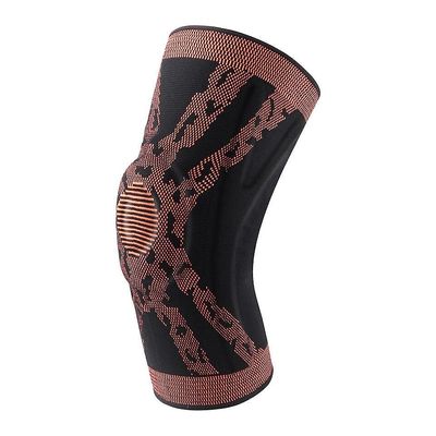 1Pcs professionelle sport knæ puder silikone skridsikker kompression mænds basketball fodbold kører knæ puder beskyttende værktøj 2 S