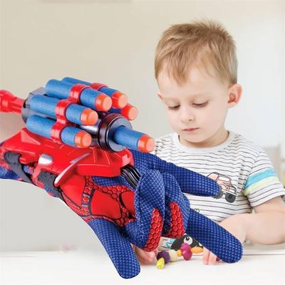 Mylight Spider-man hanske Web Shooter Dart Blaster Launcher Toy Spiderman Cosplay Kostyme Tilbehør Kids Gaver