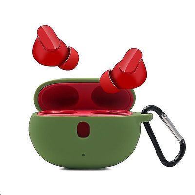 För Beats Studio Buds silikonfodral Anti-Lost Wireless Earphones Protector Grön/Matcha Grön Style I