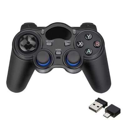 Otg 2.4g trådløs spilcontroller joystick gamepad med usb-modtager til ps3 Android tv box Raspber