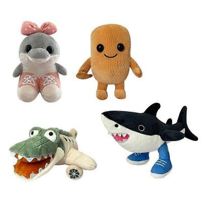 Italialainen Brainrot Tralalero Tralala Pehmot Tung Tung Tung Sahur Pehmolelu nukke lapsille Lahjat Tyyli C 1 kpl