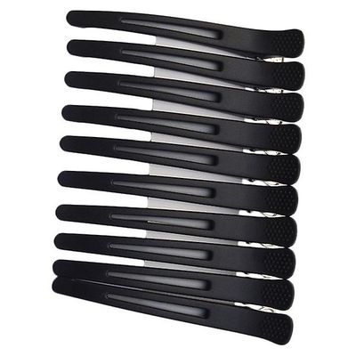 AIR Haidressing Plastic Duckbill Hair Clips til Salon Hair Styling 12pcs