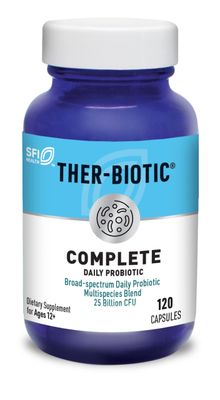 Klaire Labs Ther-Biotic Complete 25 miljardin CFU-probioottilisä 120 kapselia
