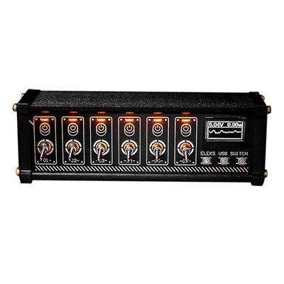 Eleksmaker Nk4 Eleks USB S Hub 6-porttinen USB-keskitin Oled-näyttö /volta