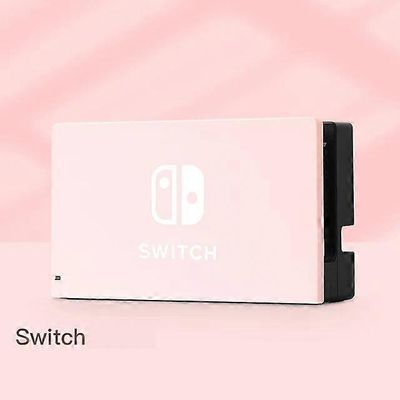 Värillinen etupaneelin suojakansi Nintendo Switch -lataustelakka-asemalle Koristeelliset korvaavat etulevykotelon lisävarusteet Red