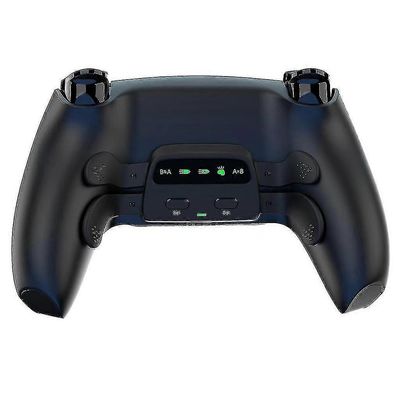 PS5-ohjaimelle Uudelleenasennettava sarja Takakuori ja 4 takapainiketta nousevat Remap Ki - G Musta