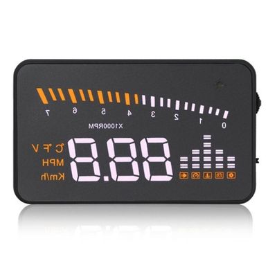 Ruili 5 Bil Køretøj Hud Head Up Display Obdii Obd2 Hastighed Advarsel Projektor