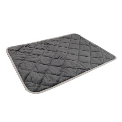 Lanou Lemmikkieläinten itselämmitystyyny koira lämmittävä sänky Kissan huopa Lämmitystyyny Sohva lattiavuode harmaa 40*50CM