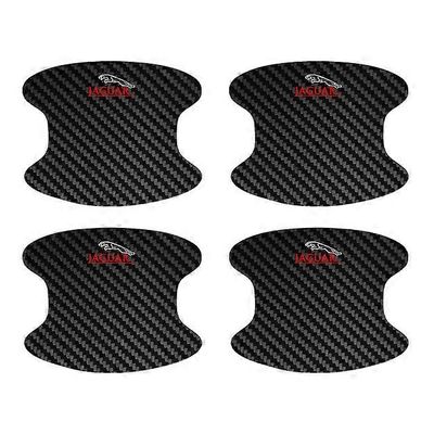 Moottoriajoneuvojen osat Jaguar XF XE XFL XEL XJL XJ F-PACE Auton ovenkahva Suojakalvo Hiilikuitu oven oven kynnys naarmuuntumisenestotarra A-ovine...