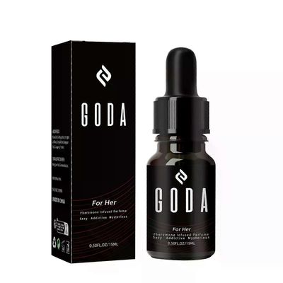 1-3 kpl GODA-For Her Pferomone Perfume naisille -15ml / 0.50 fl. oz - Pitkäkestoiset naisten tuoksut jasmiinilla ja ruusulla - Kukkainen hajuvesiöl...