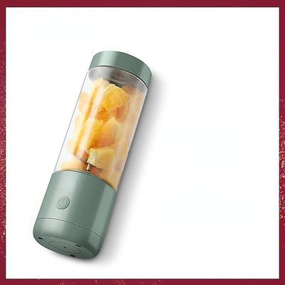 Zch Bærbar Juicer Cup Home Trådløs USB-opladning Lille Juice Cup Green
