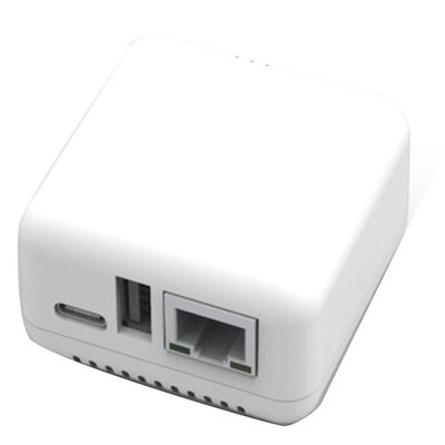Mini NP330 nettverk USB 2.0 utskriftsserver (nettverksversjon) Hvit