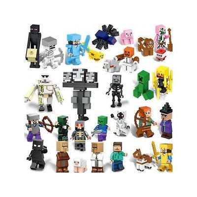 Minecraft minifigursæt 29 minifigurer Børnegave