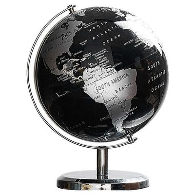 World Globe Constellation Map Globe Table Desk Ornaments Gift Office Kodinsisustustarvikkeet (bl Musta