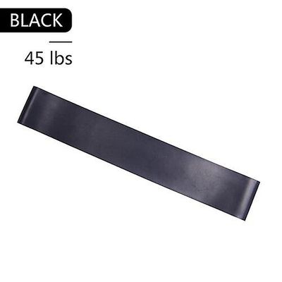 Rubber Bands Niveauer Yoga Sport Training Bands Finpudse Workout Loops Latex elastik til Bands Fitness Equipment Unisex Sort