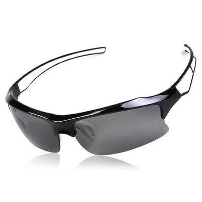 Ruili Xq-128 Kørsel Ridning Udendørs Sports Polariserede Briller sort lyse hvid