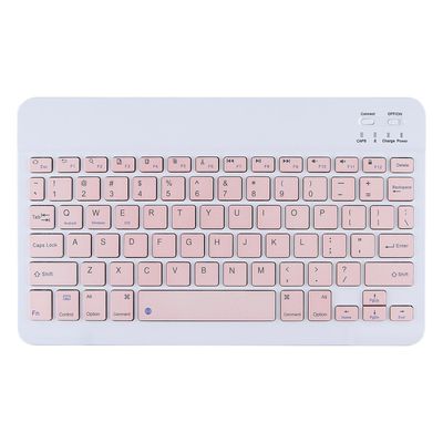 Blessed Velsignet Apple Ipad Trådløs Bluetooth farverige tastatur Pink 10inch