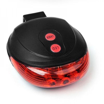 Lasere Cykel Baglygte Cykling Tail Lights 5 Led Cykel Light Rød