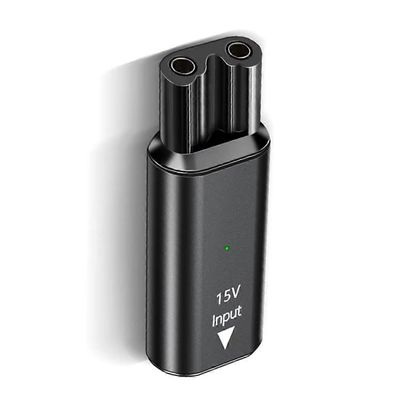 15V HQ8505 Type-C parranajokoneen sovittimen latausmuunnin One Blade Pro QP6520 QP6530QP6510 BeardTrimmille Musta