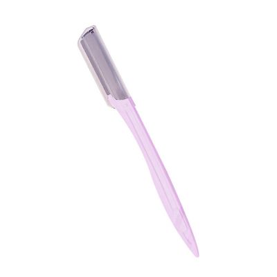 Pande Razors med beskyttende hætter tilpasset til pande trimmer øjenbryn kniv makeuphair fjerne værktøj Pink