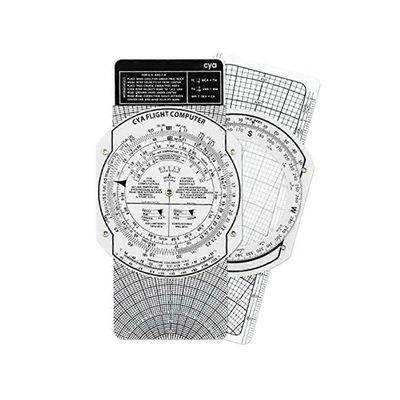 E6B-muovinen lentotietokone, patentoitu ilmailulentäjän lentotietokoneen laskin, vakiolentomatka