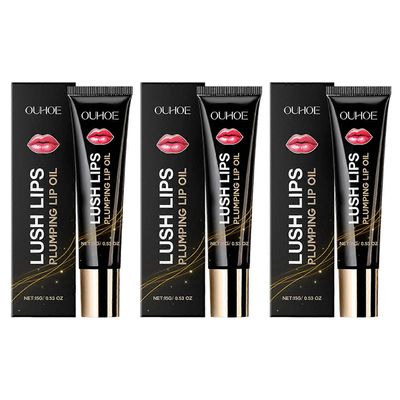 Plumpify täyteläinen seerumiöljy, Plumpify huuliöljy täyteläisempi, kosteuttava huulten täyteläisempi, kosteuttava huulikiiltosetti kuiville huulil...