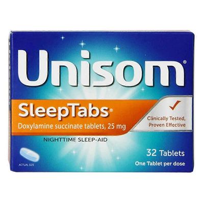 Unisom Sleeptablets yöunta-aid, 25 Mg tabletit, 32 Ea