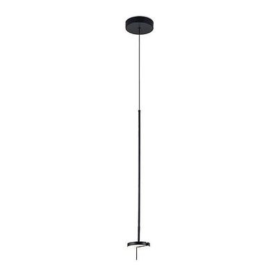 LEDS-C4 GROK Lighting Usynlig LED loft vedhæng Matt sort fase cut dæmpning 765lm 2700K