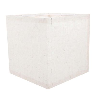 Kangas Lampun varjostin Yksinkertainen lampunvarjostin Pöytävalaisin Kansi Riippuva lampun varjostin Neliö Lampunvarjostin(E27)