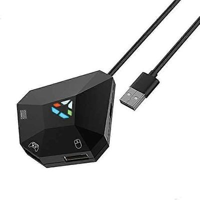 Hiiren ja näppäimistön muuntaminen, USB-liitäntä, näppäimistön ja hiiren sovitin, PS3, NS-kytkin musta