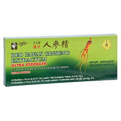 Prince Of Peace Rauhan prinssi Punainen Panax Ginseng Uute, 10x10cc (1 kpl pakkaus)
