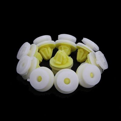 10x dørstøping trim hjul bue klemmer for Land Rover Sport LR3 Freelander Hvit