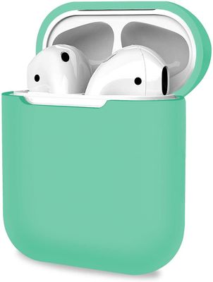 AIR Beskyttelsesdækselbestandigt etui til Apple AirPods 1 2 -Grøn