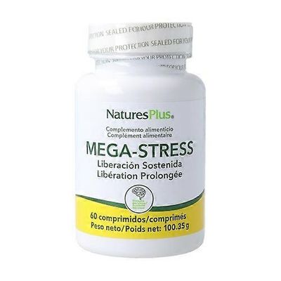 Nature's Plus mega-stress 60 tablets